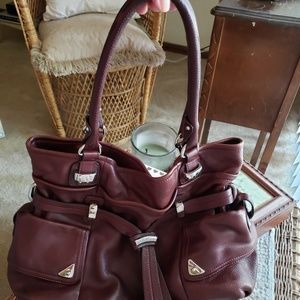 B. Makowsky Leather Bag